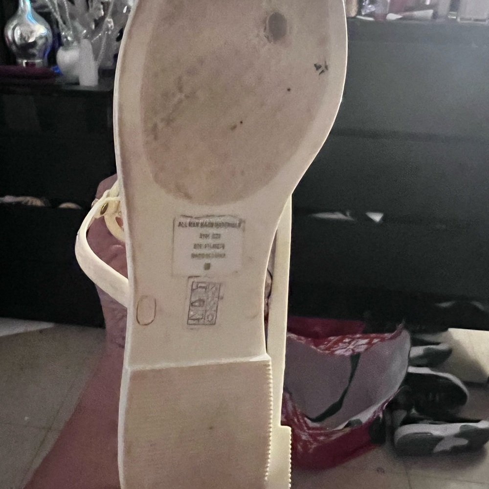 Tory Burch Cream Sandals